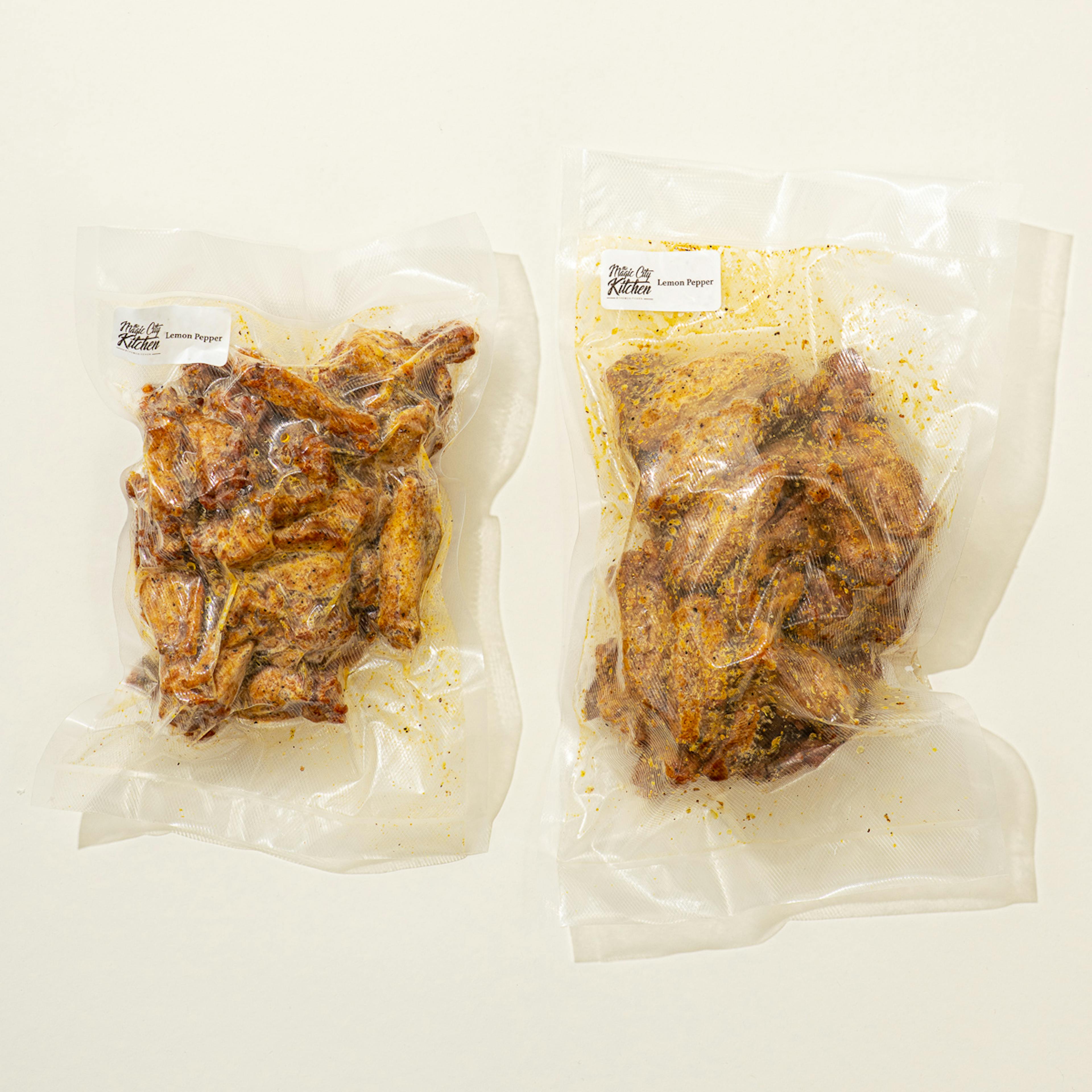 Lemon Pepper Chicken Wings - 50 Pack by Magic City Kitchen - Alternate image 2