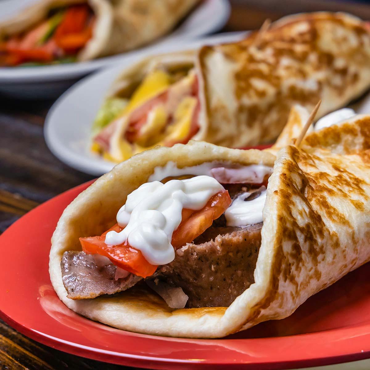 The Original Olga® Beef & Lamb Gyro Sandwich Kit - 4 Pack by Olga's Kitchen