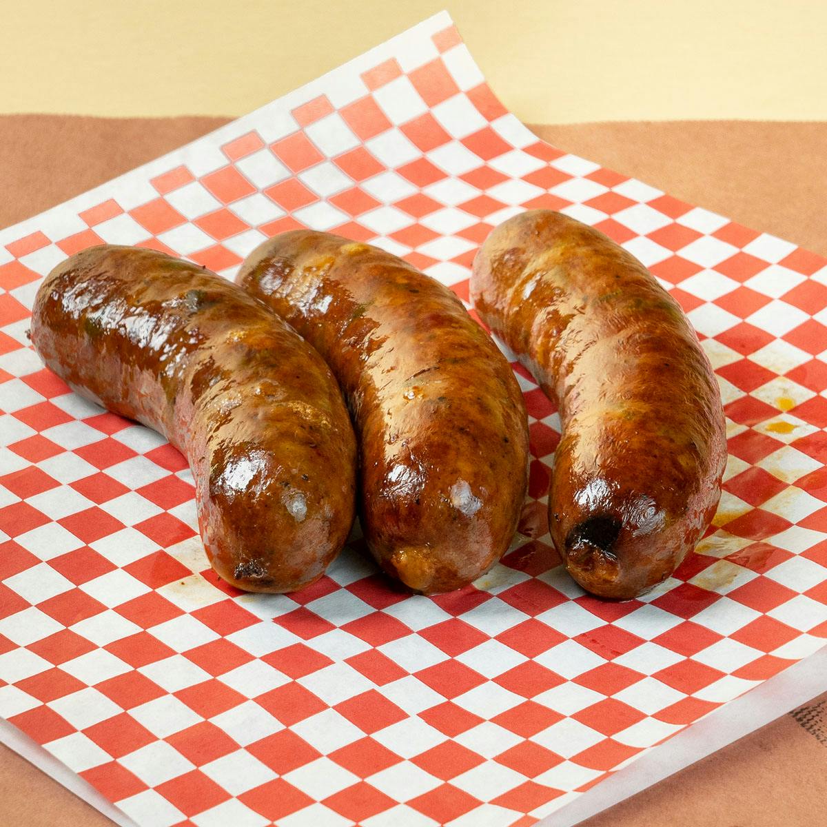 Pork Chili Cheddar Sausage - 6 Pack by Soulbelly BBQ - Alternate image 1