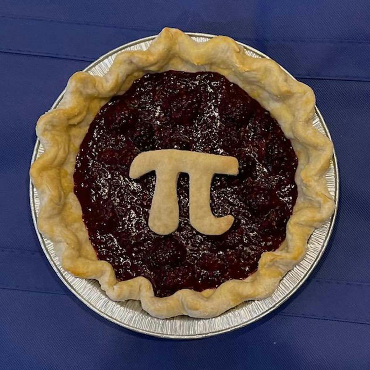 Pi Day Blackberry Pie by It's Easy As Pie