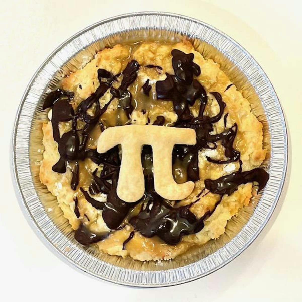 Pi Day Gooey Butter Cake Pie by It's Easy As Pie