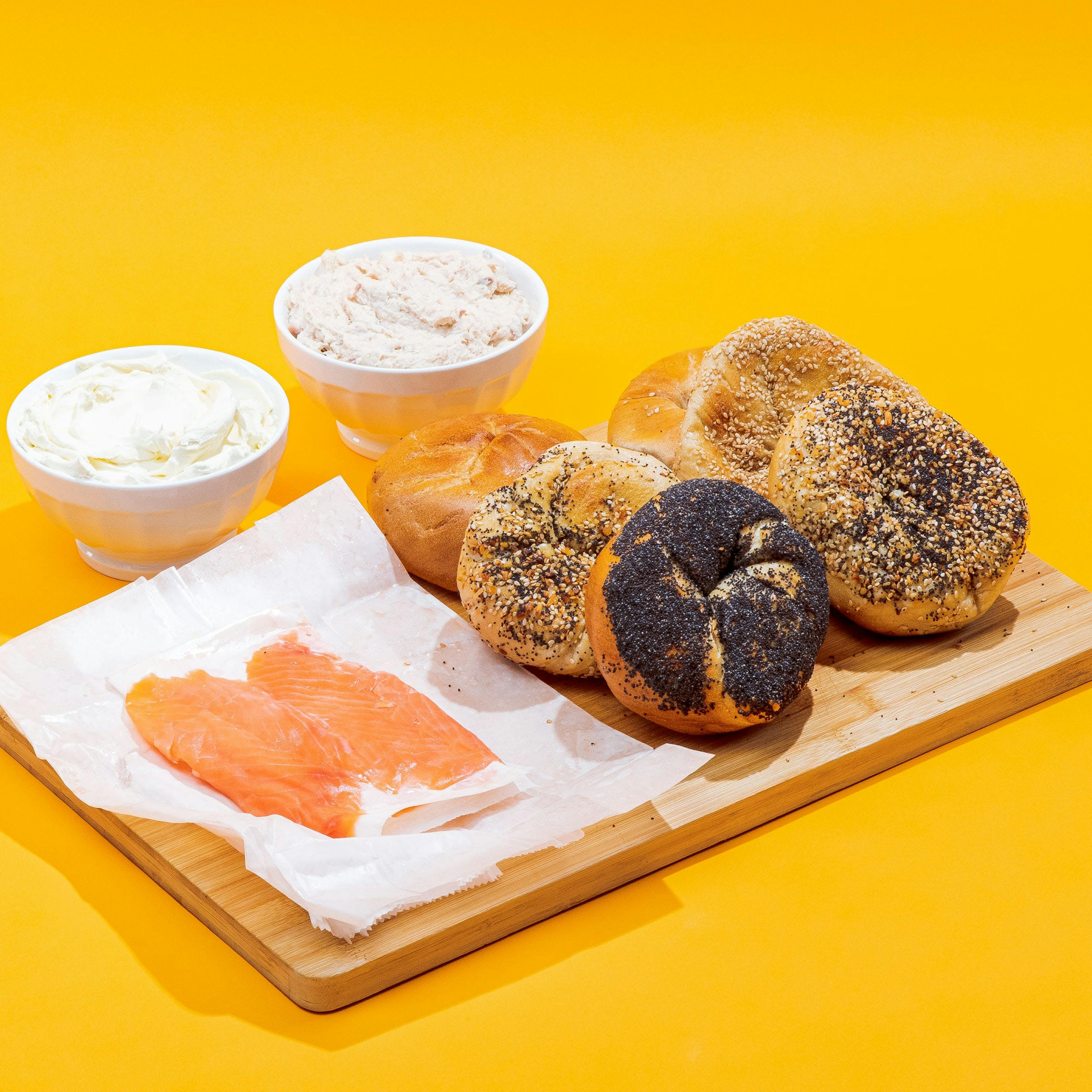New York Bagel Brunch for 6 + 6 FREE Bagels + 1/2 lb FREE Cream Cheese by Ess-a-Bagel