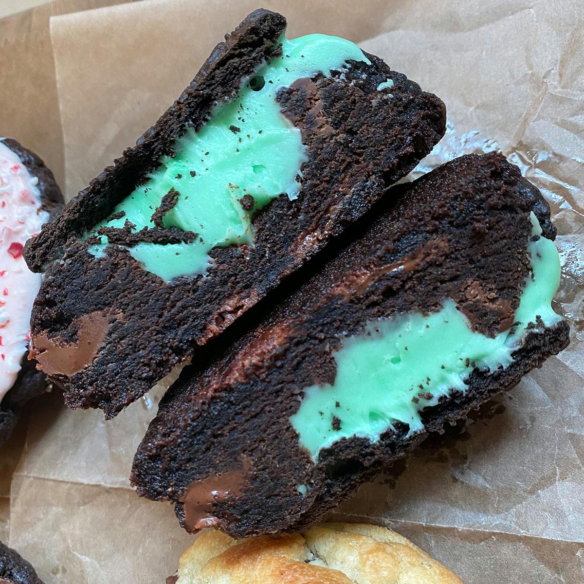 Mint Madness GIANT Cookies Pack by Big Fat Cookie - Alternate image 2