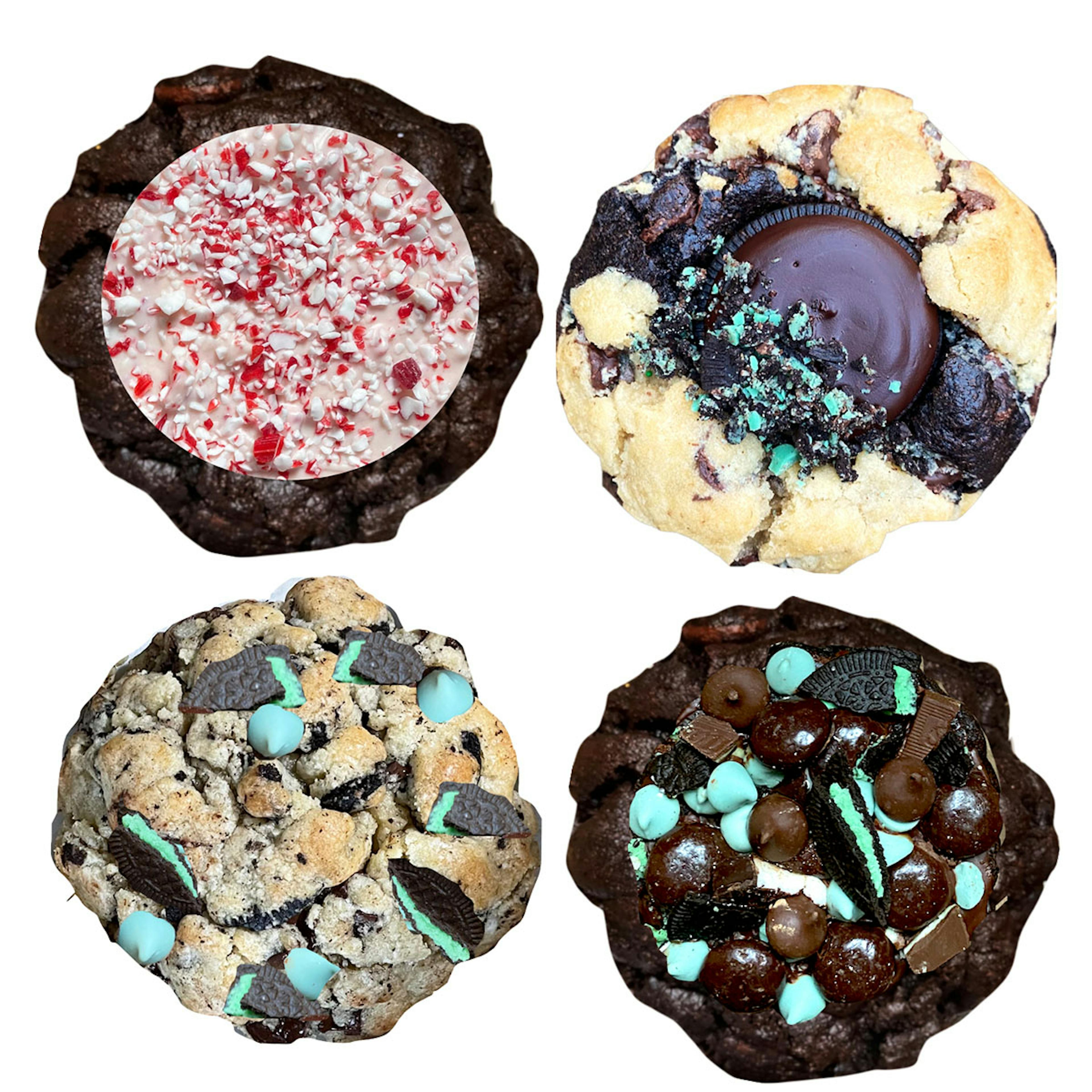 Mint Madness GIANT Cookies Pack by Big Fat Cookie