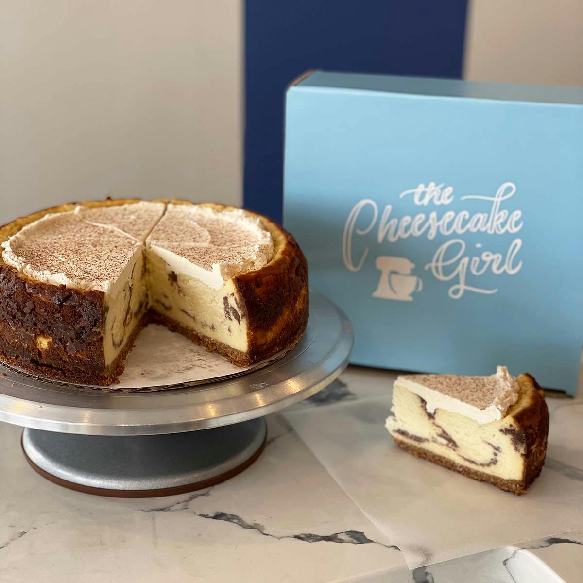 Cinnamon Roll Cheesecake by The Cheesecake Girl - Alternate image 1