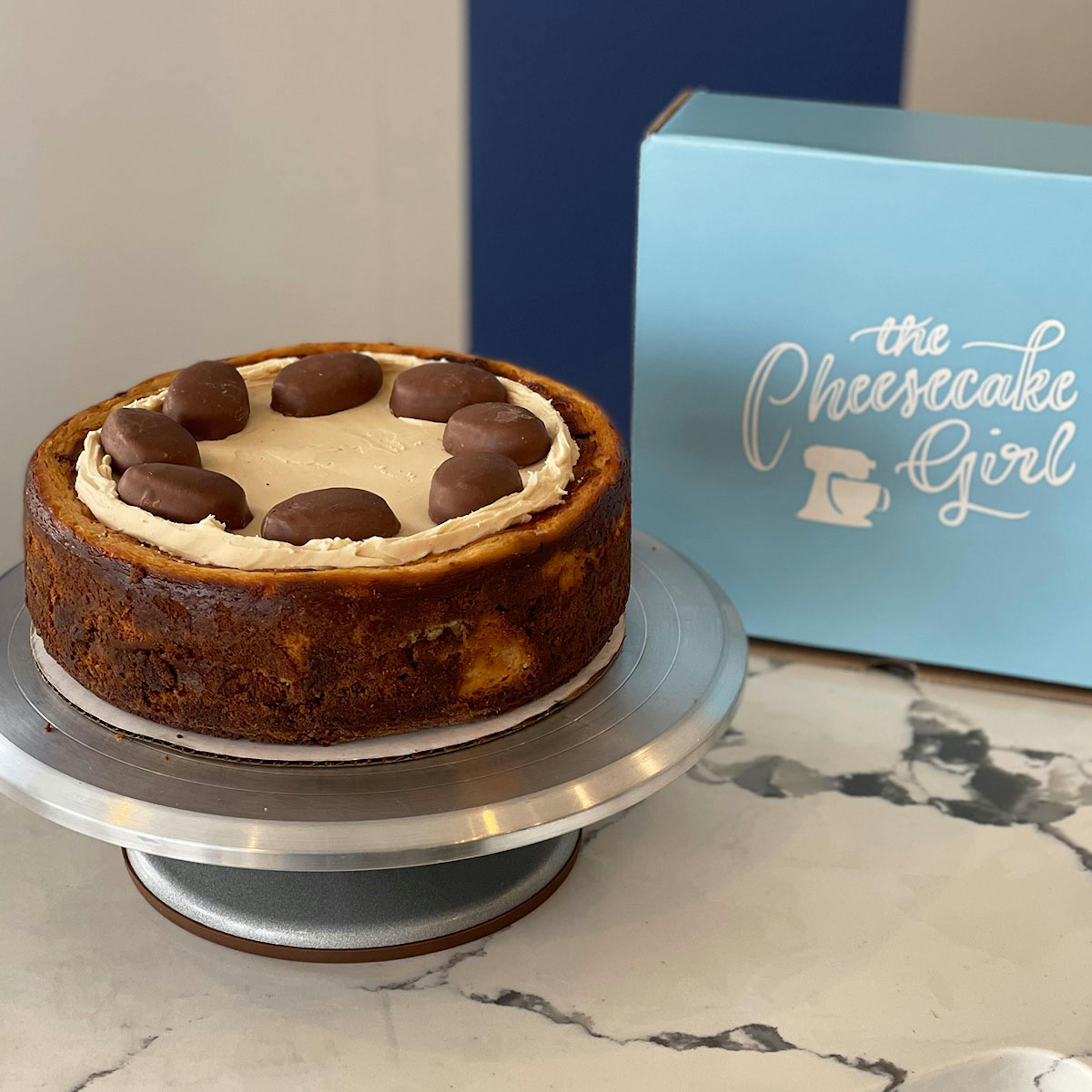 Reese's Easter Egg Cheesecake by The Cheesecake Girl - Alternate image 1