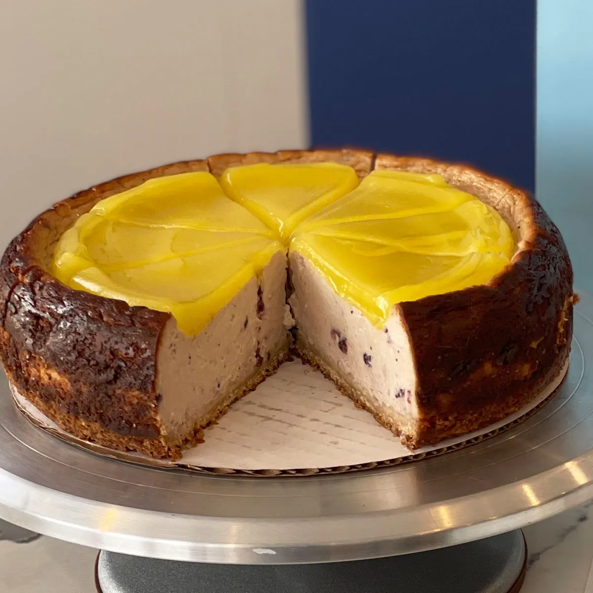 Blueberry Lemon Cheesecake by The Cheesecake Girl