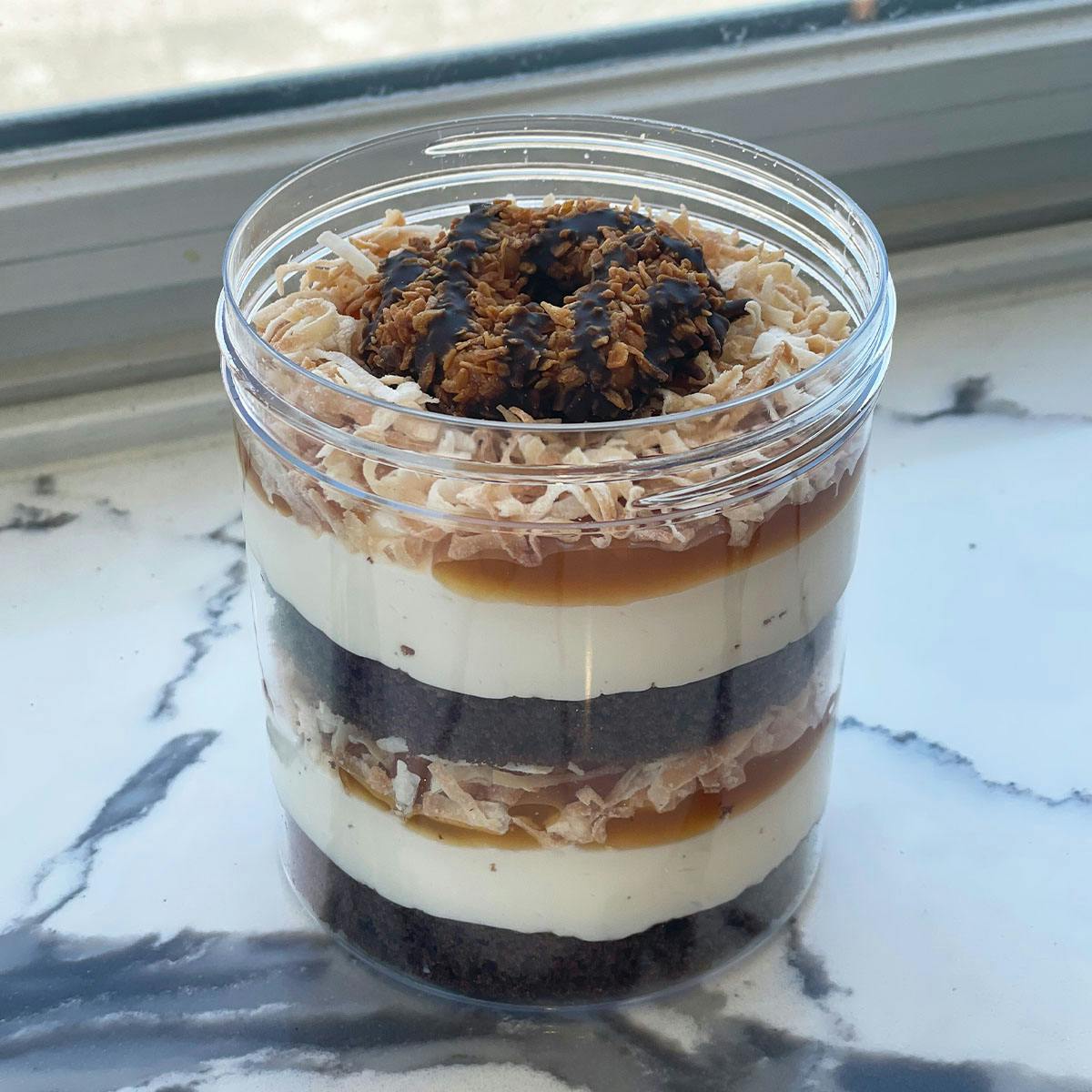 Girl Scout Cookie Cheesecake Jar - 4 Pack by The Cheesecake Girl - Alternate image 4