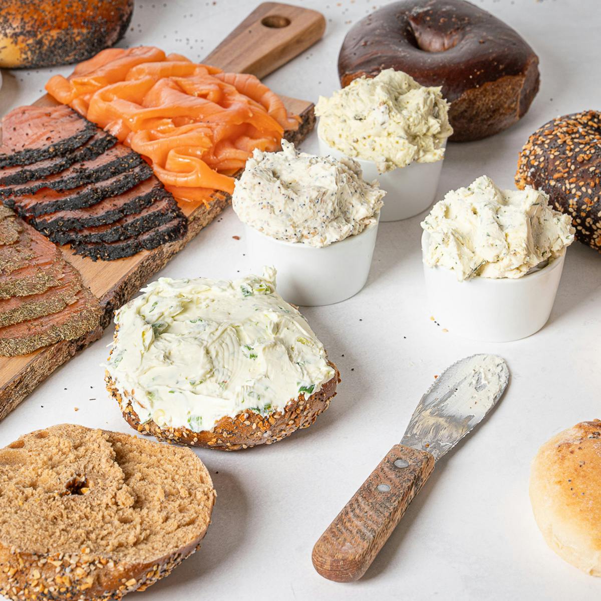 Bialys + Bagels & Lox with a Schmear by Kossar's Bagels & Bialys - Alternate image 1