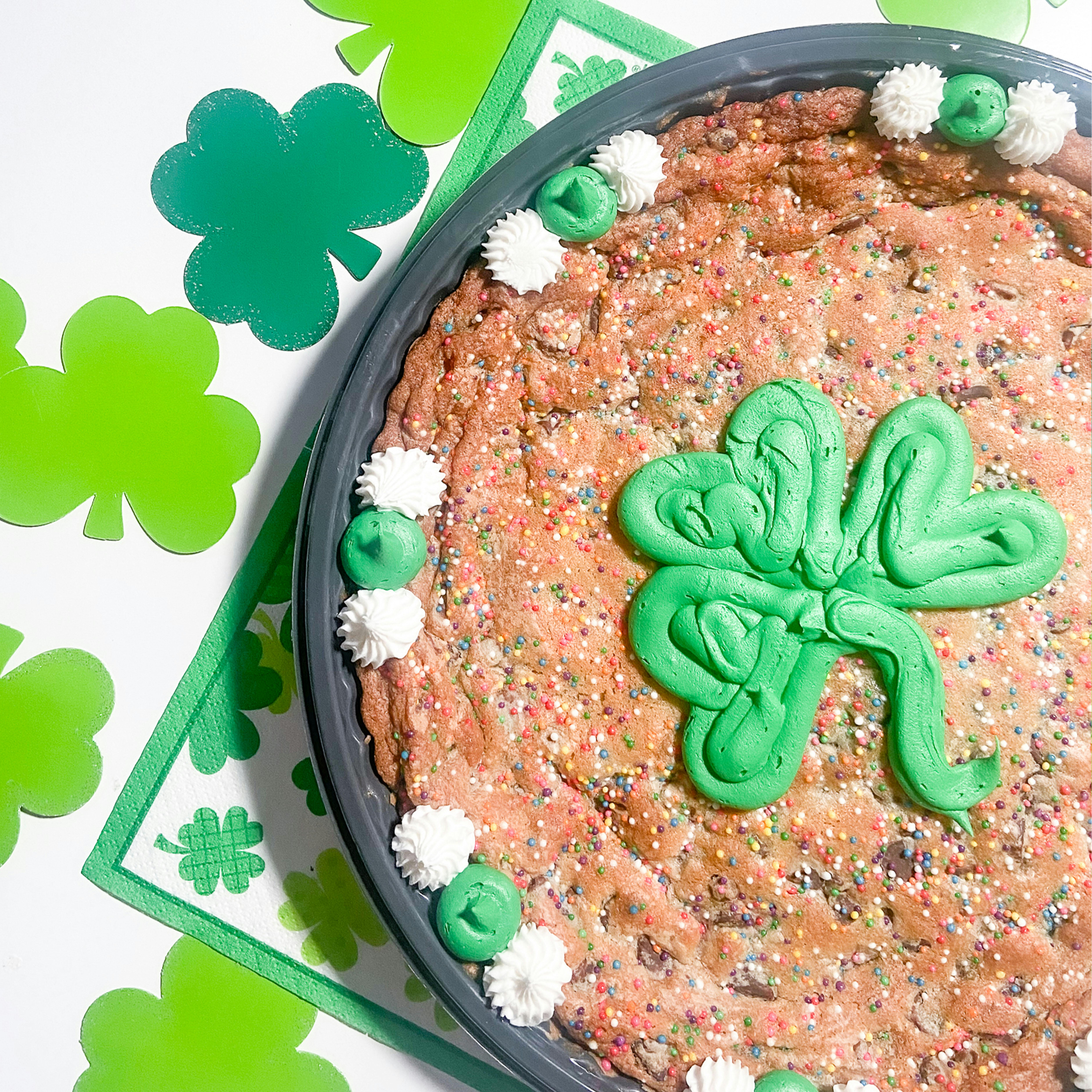 St. Patrick's Day Cookie Cake by Cookie DŌ - Alternate image 1