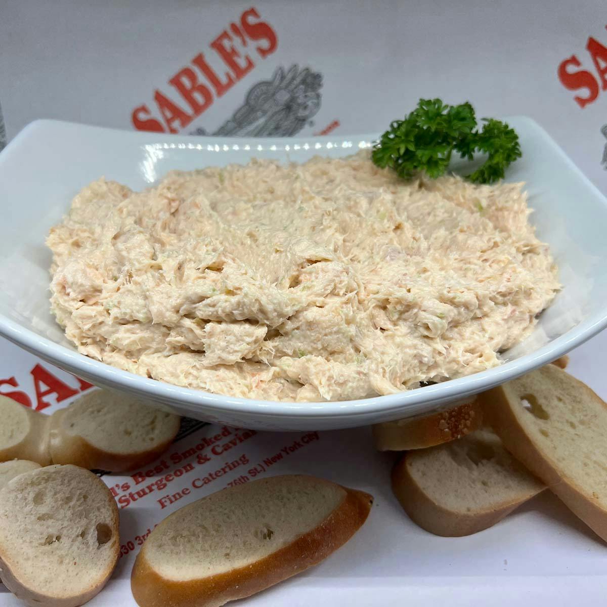 Whitefish & Baked Salmon Combo Salad - ½ lb. by Sable's Smoked Fish