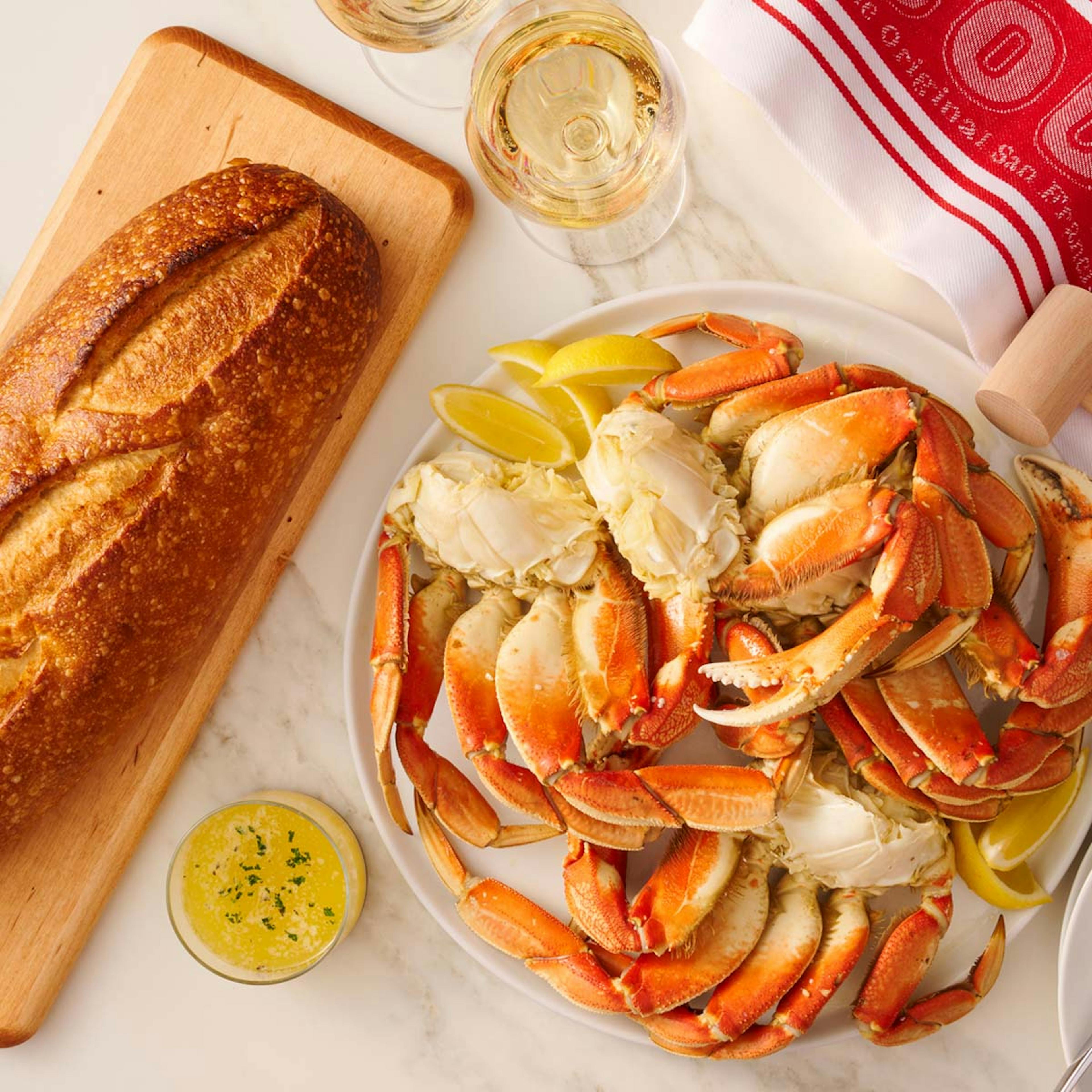 Dungeness Crab Gift Box by Boudin Bakery