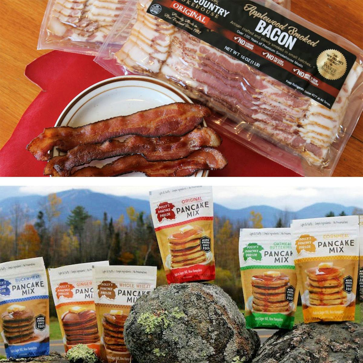 Dry Pancake Mix + Bacon for 6 by Polly's Pancake Parlor