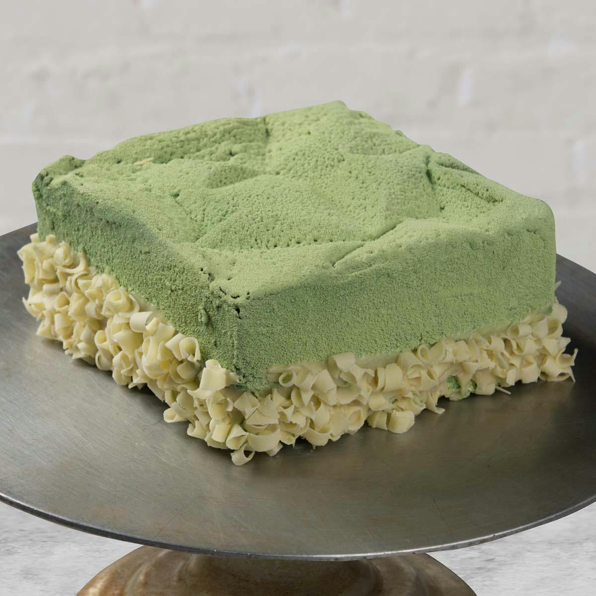 "The Green Lady" Matcha Green Tea Cake by Knipschildt Chocolatier