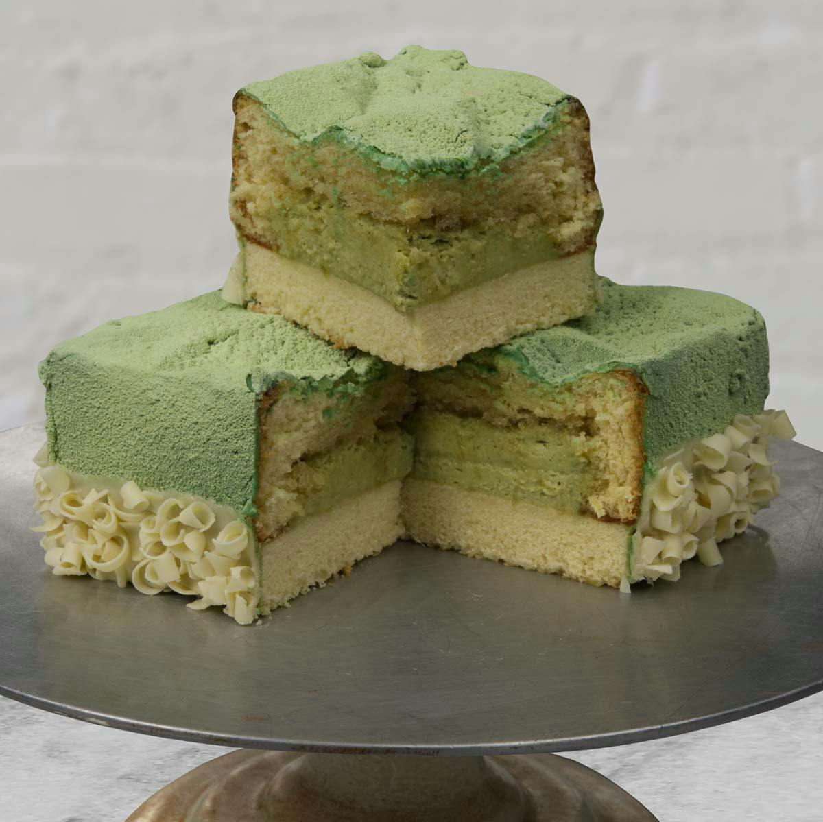 "The Green Lady" Matcha Green Tea Cake by Knipschildt Chocolatier - Alternate image 1