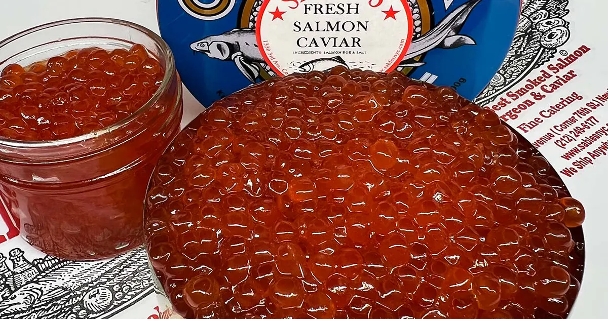 Salmon Roe by Sable's Smoked Fish | Goldbelly