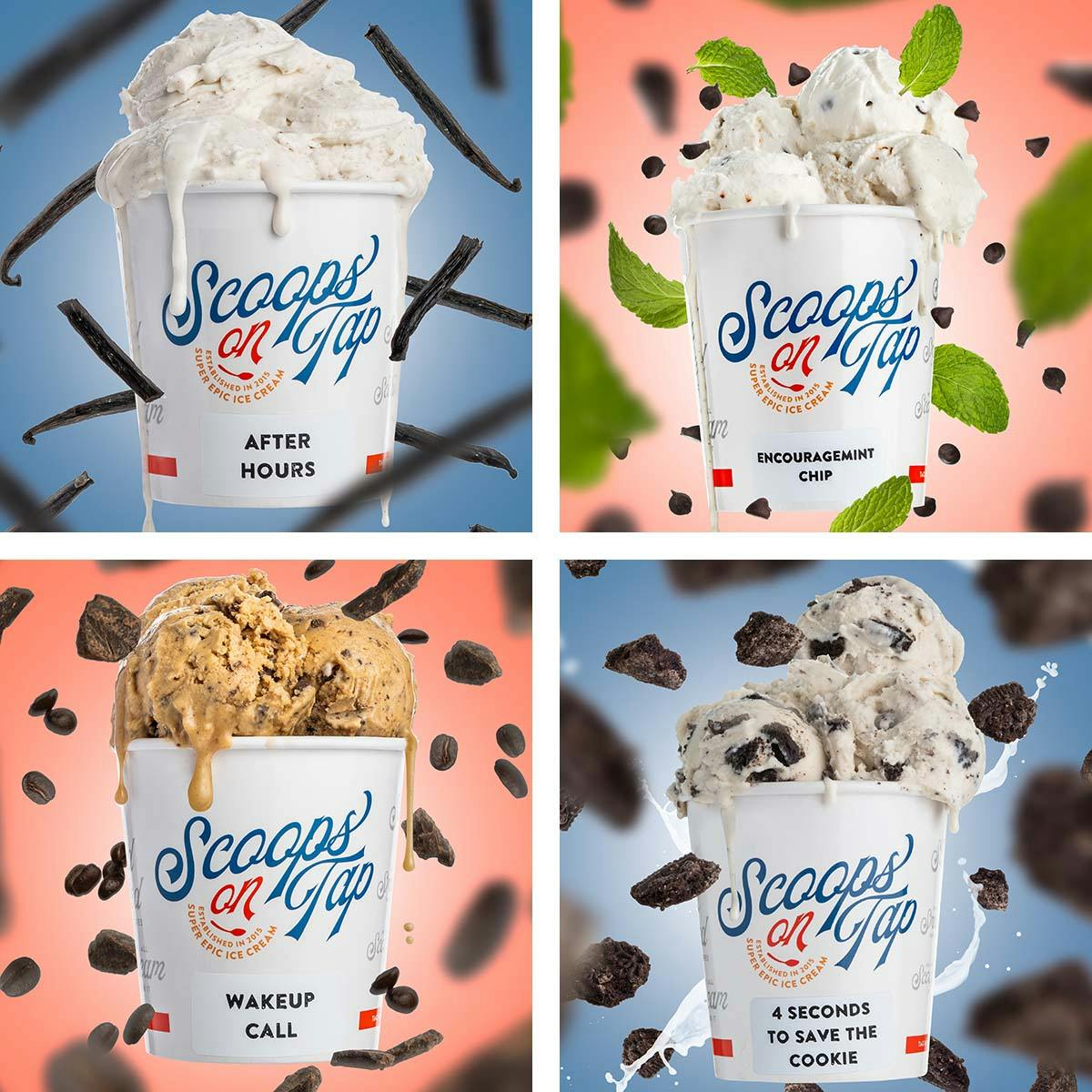 Vegan Ice Cream - Choose Your Own 4 Pints by Scoops On Tap - Alternate image 5