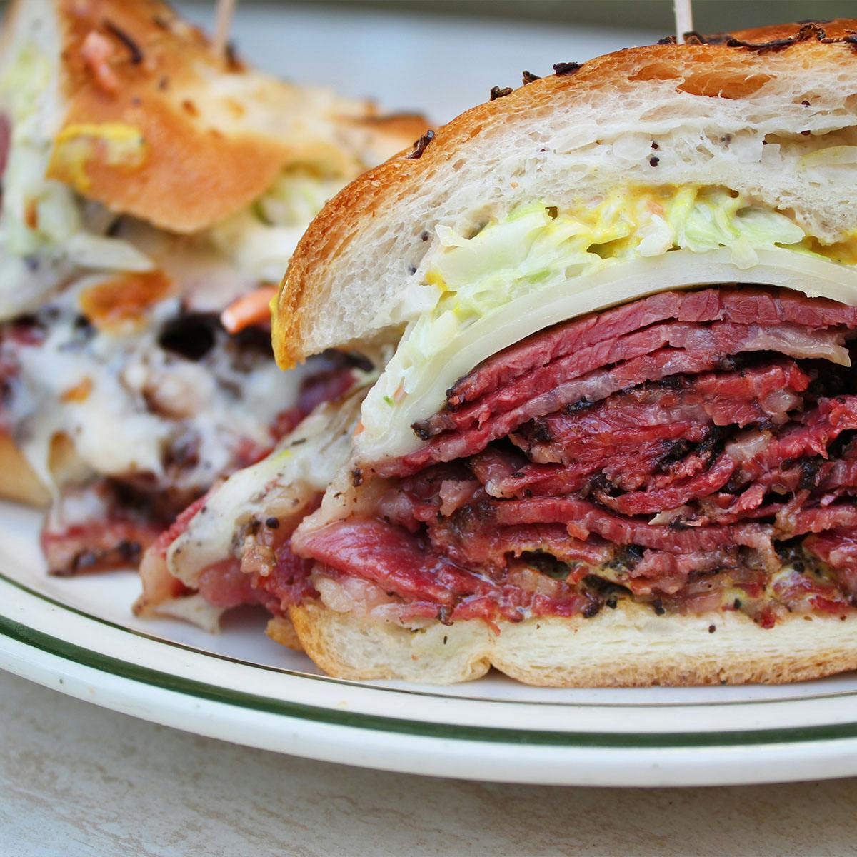 Signature Pastrami "555" Sandwich Kit - 8 Pack by Brent’s Deli - Alternate image 2