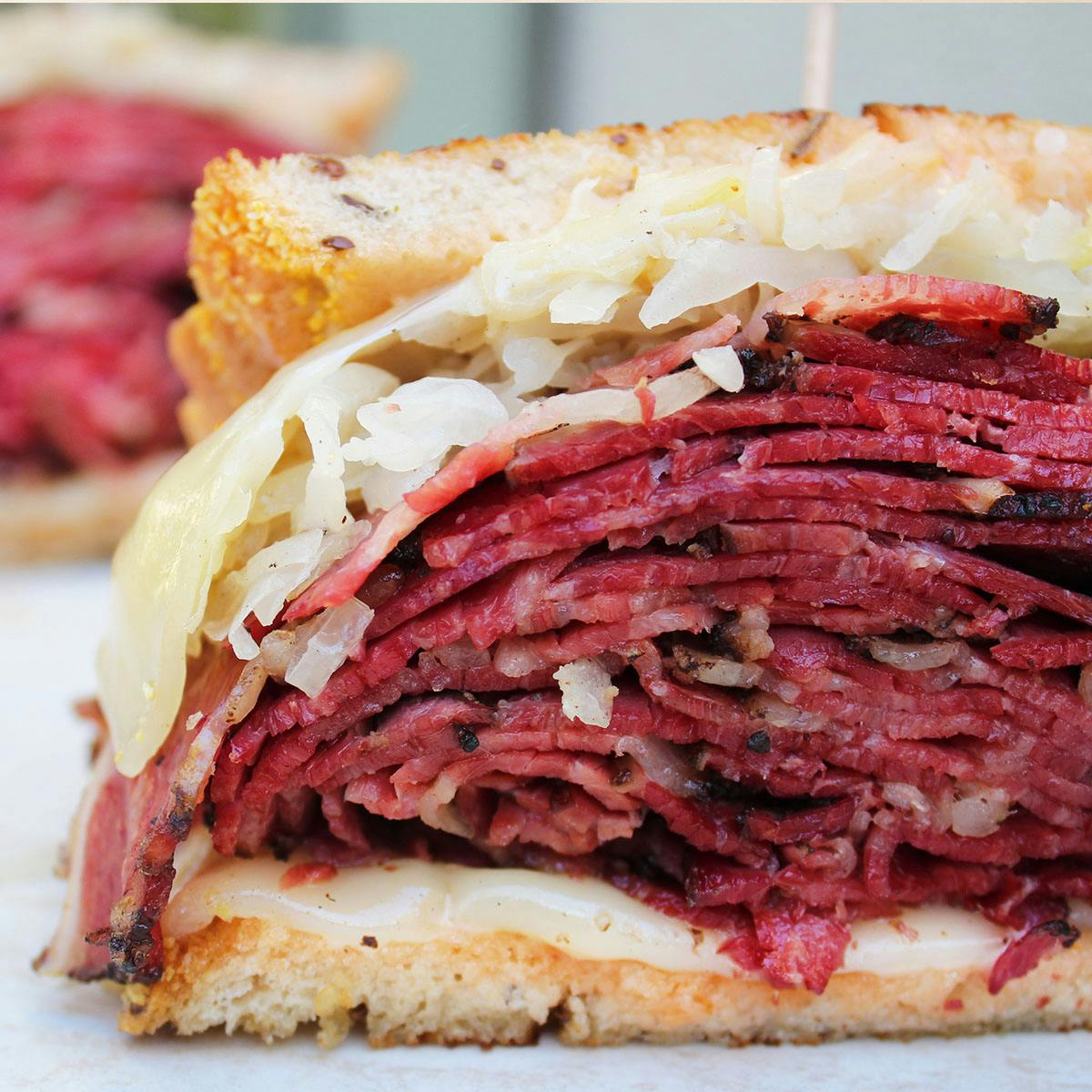 Pastrami Reuben Sandwich Kit - 8 Pack by Brent’s Deli - Alternate image 2