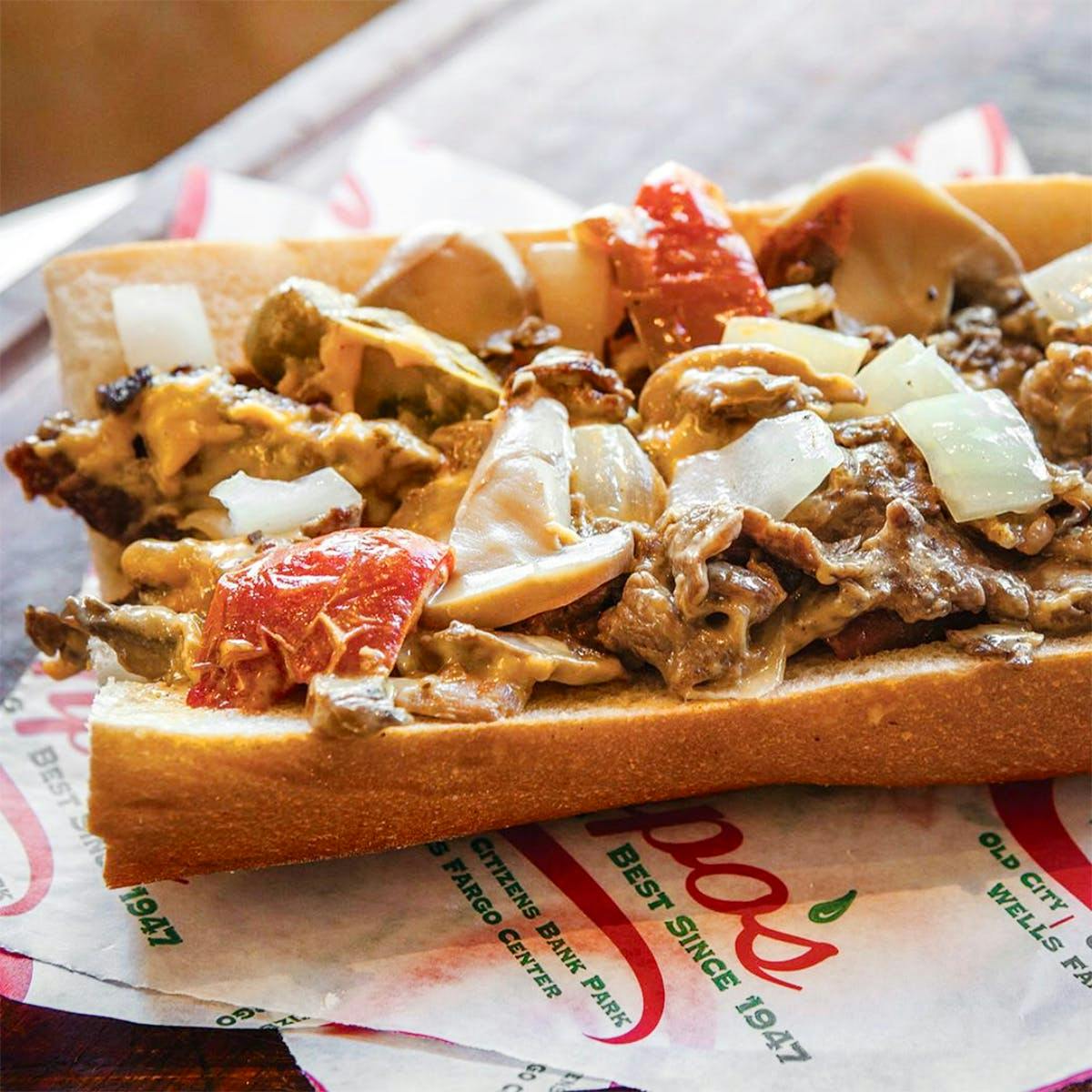 The Philly Special - Philly Cheesesteak Sandwich Plano » The