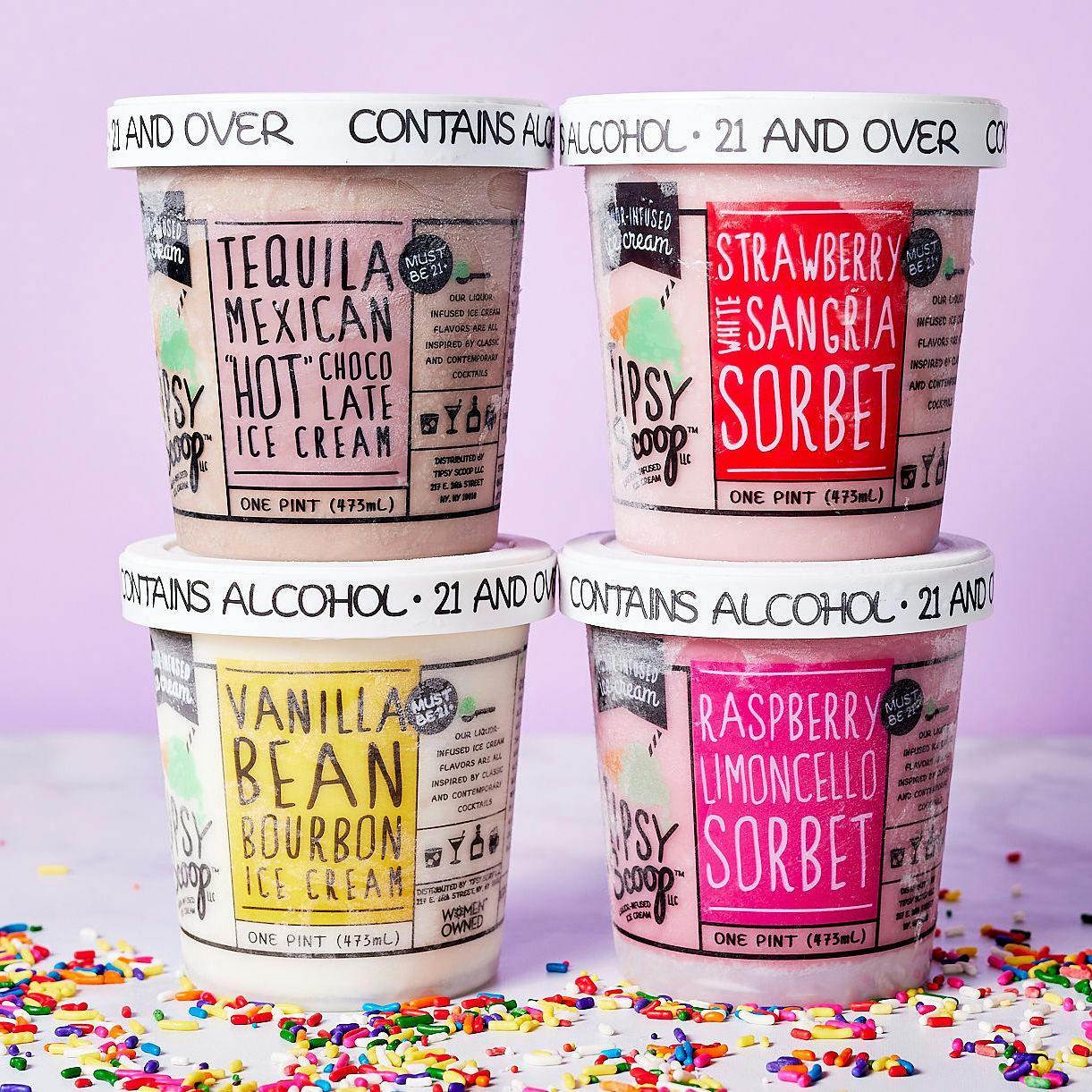 Choose Your Own Boozy Ice Cream - 4 Pints