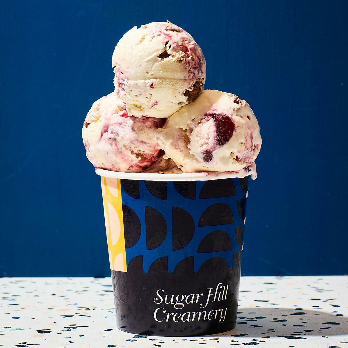 Chairperson of the Board Blueberry Cream Cheese Ice Cream - 4 Pints by Sugar Hill Creamery