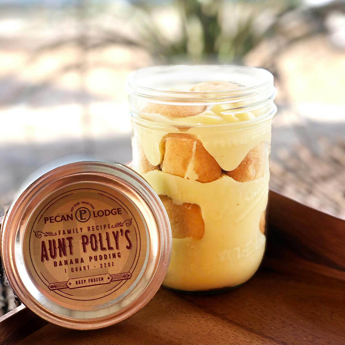 Aunt Polly's Banana Pudding Jars - 6 Pack by Pecan Lodge