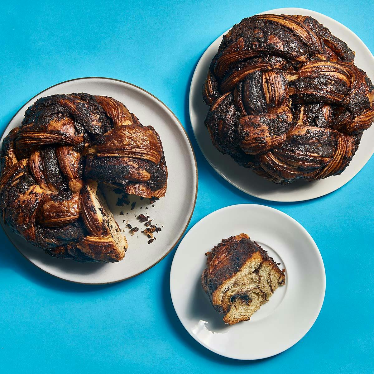 Round Chocolate Babka - 2 Pack by Liv Breads - Alternate image 1