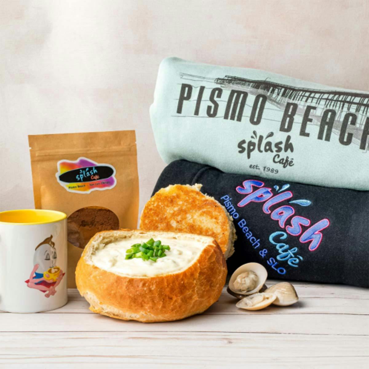 GIANT Bread Bowl + Clam Chowder Gift Pack by Splash Cafe