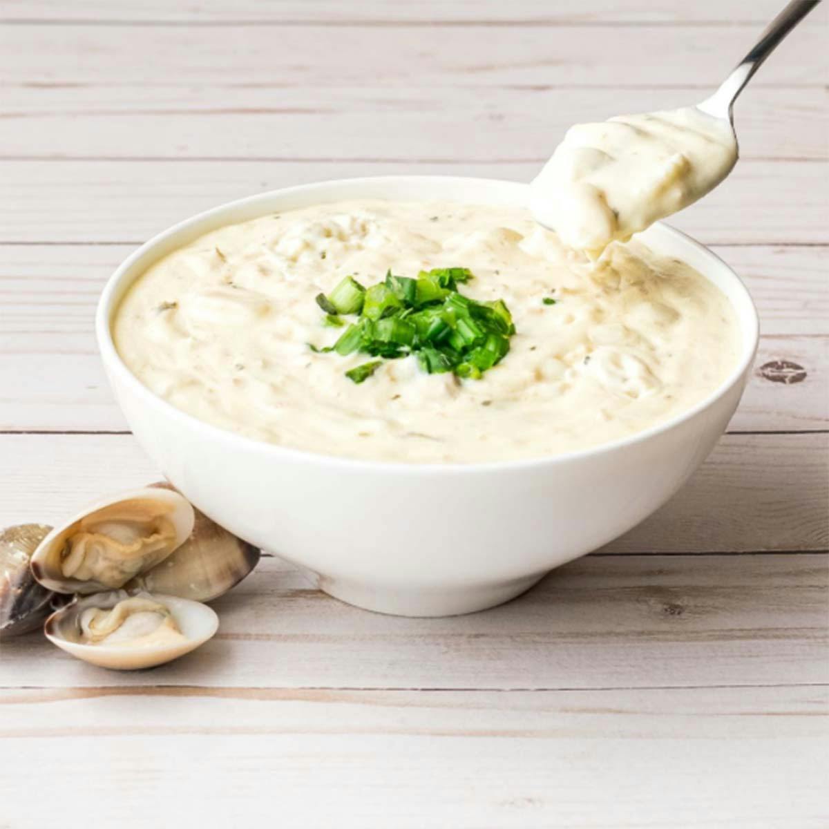 GIANT Bread Bowls + Clam Chowder Kit - 4 Pack by Splash Cafe - Alternate image 1