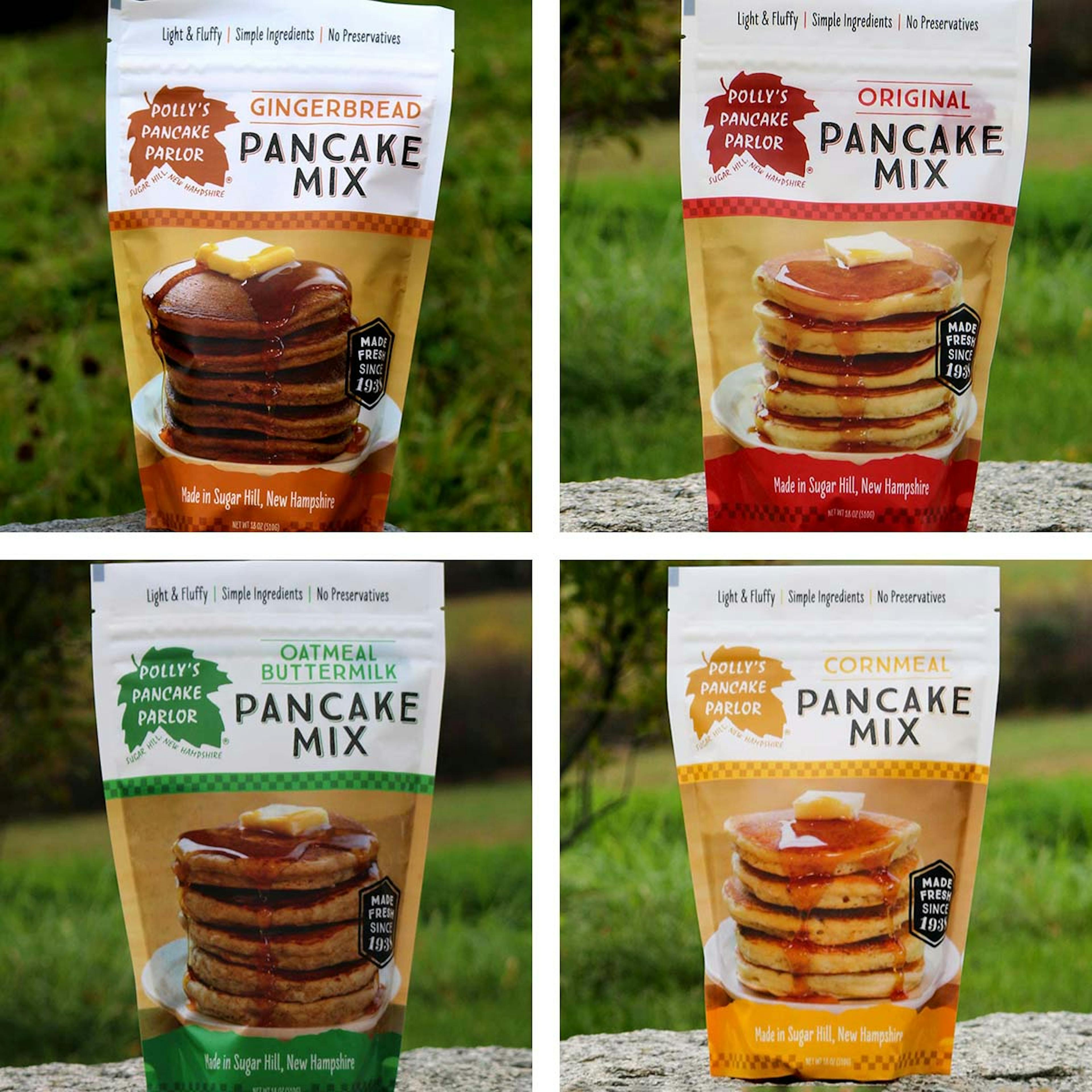 Dry Pancake Mix - Choose Your Own 4 Pack by Polly's Pancake Parlor