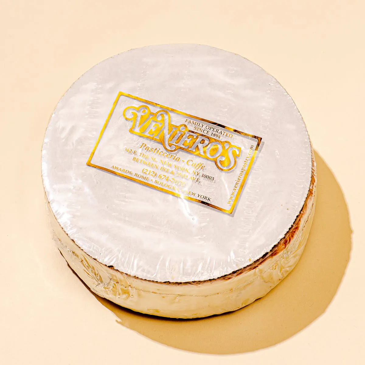 Famous New York Cheesecake - 10" by Veniero's - Alternate image 1