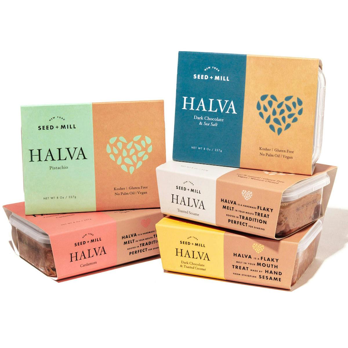 Halva Sampler - 5 Pack by Seed + Mill