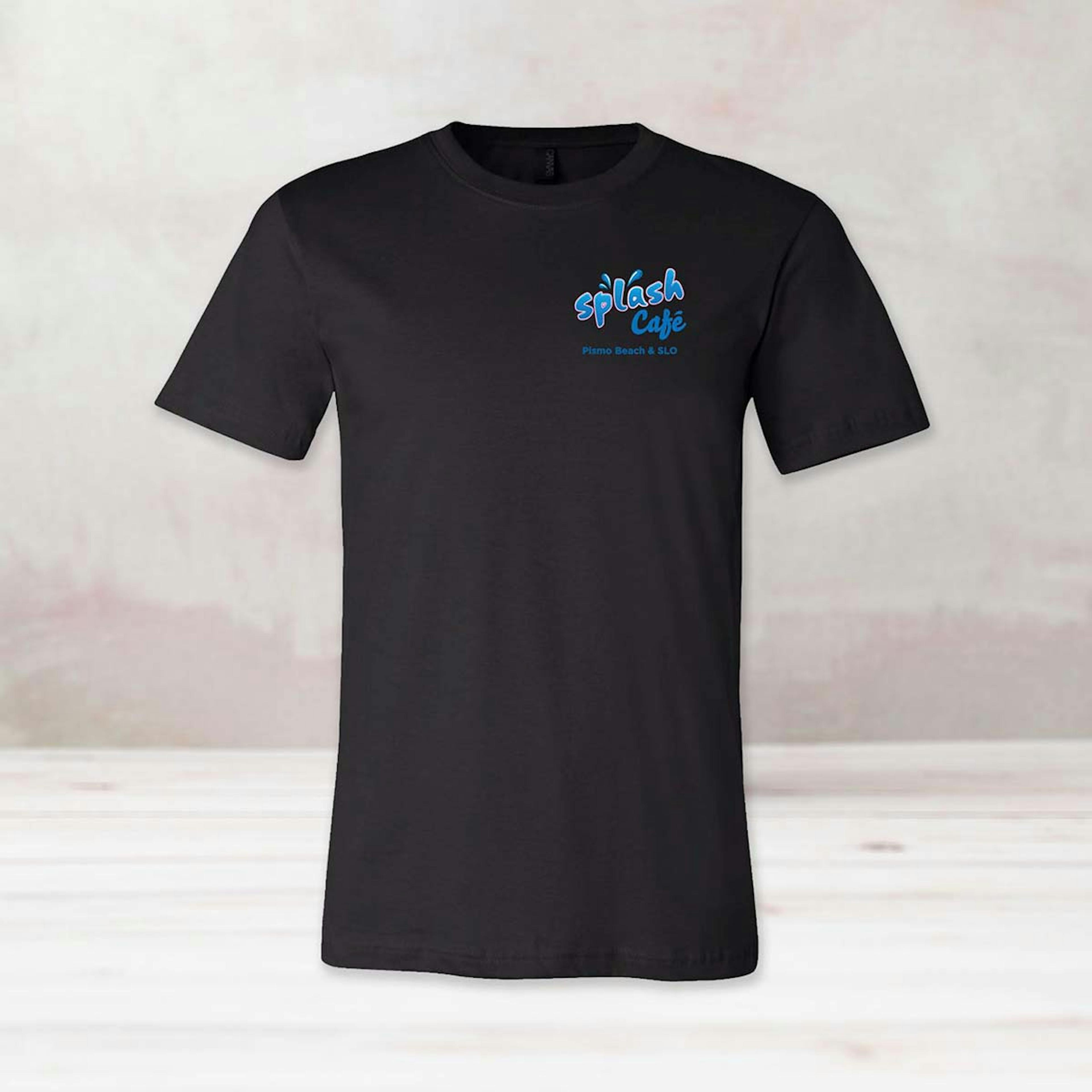Black "Clam People" T-Shirt by Splash Cafe - Alternate image 1