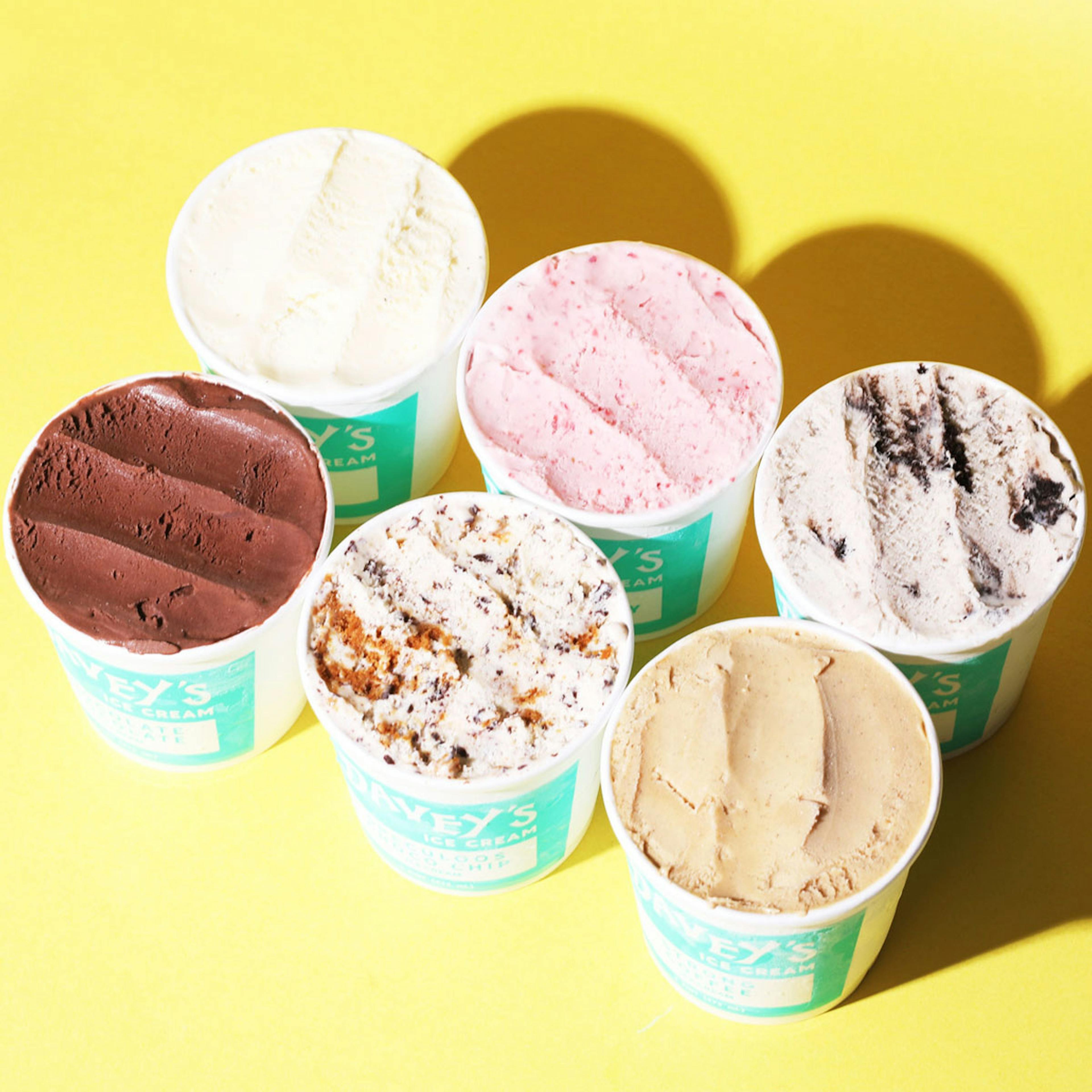 Ice Cream Sampler - 6 Pack by Davey's Ice Cream