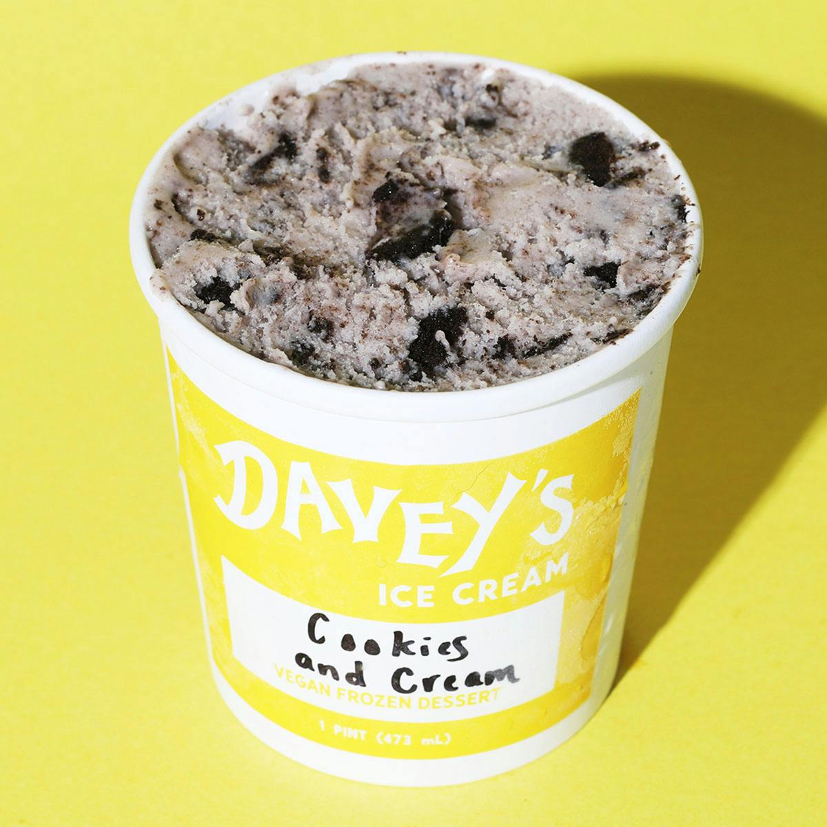 Vegan Cookies Cream Ice Cream Pack by Davey's Ice Cream