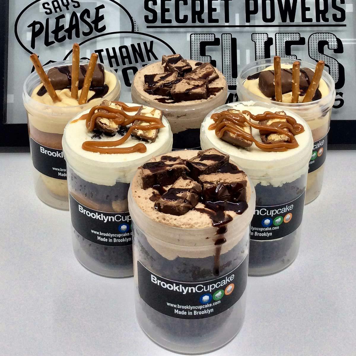 Father's Day Cake Jars 6 Pack by Brooklyn Cupcake Goldbelly