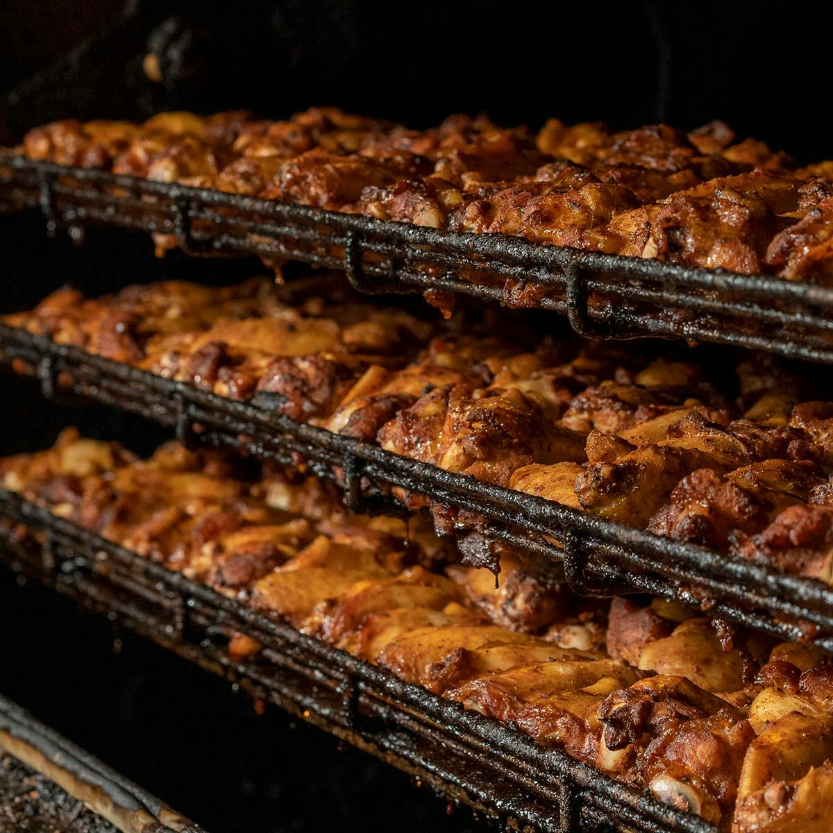 Smoked Chicken Wings + Sauce - 50 Pack by Jimmy Jack's Rib Shack - Alternate image 1