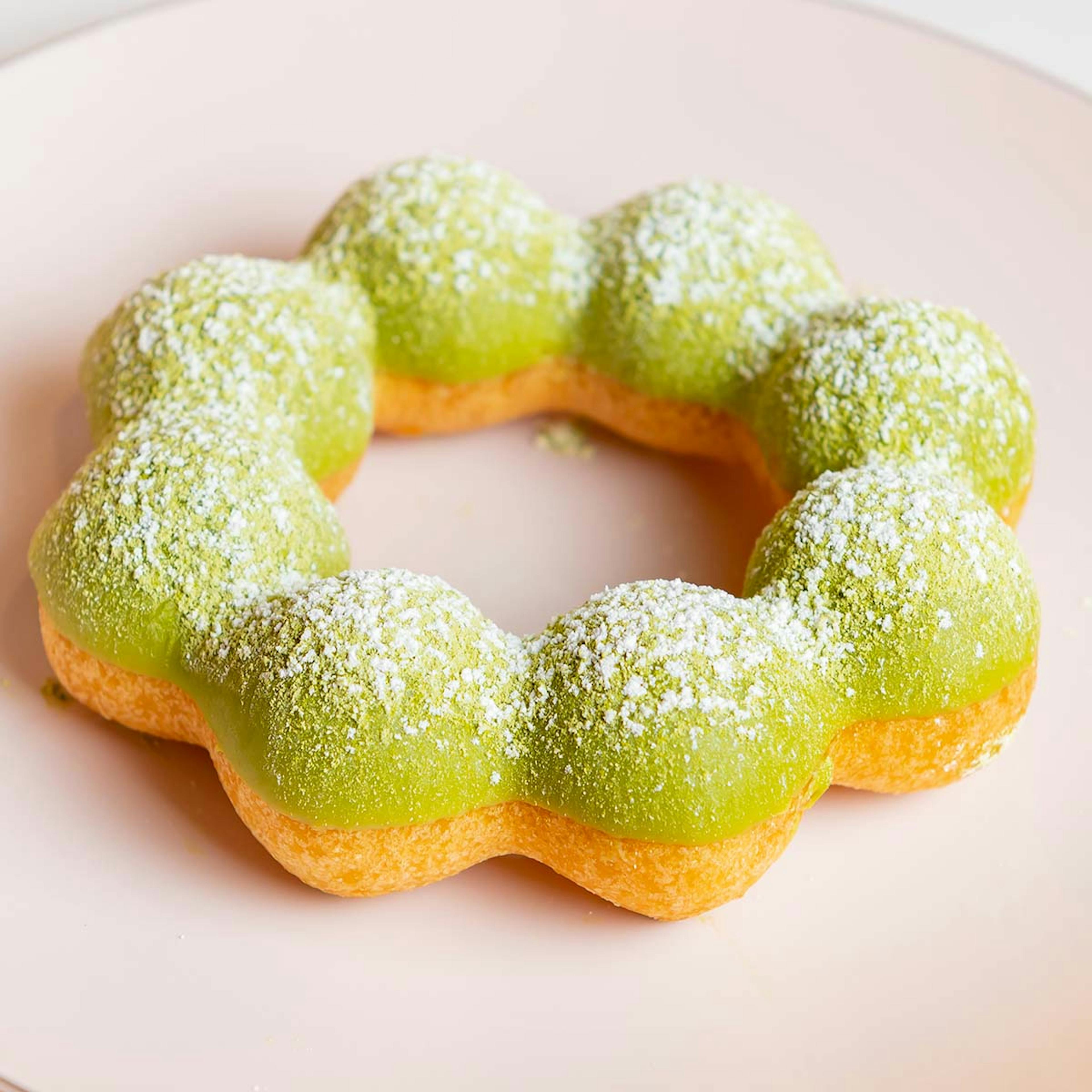 Matcha Green Tea Mochi Donuts - 12 Pack by Mochi Mochi Donut
