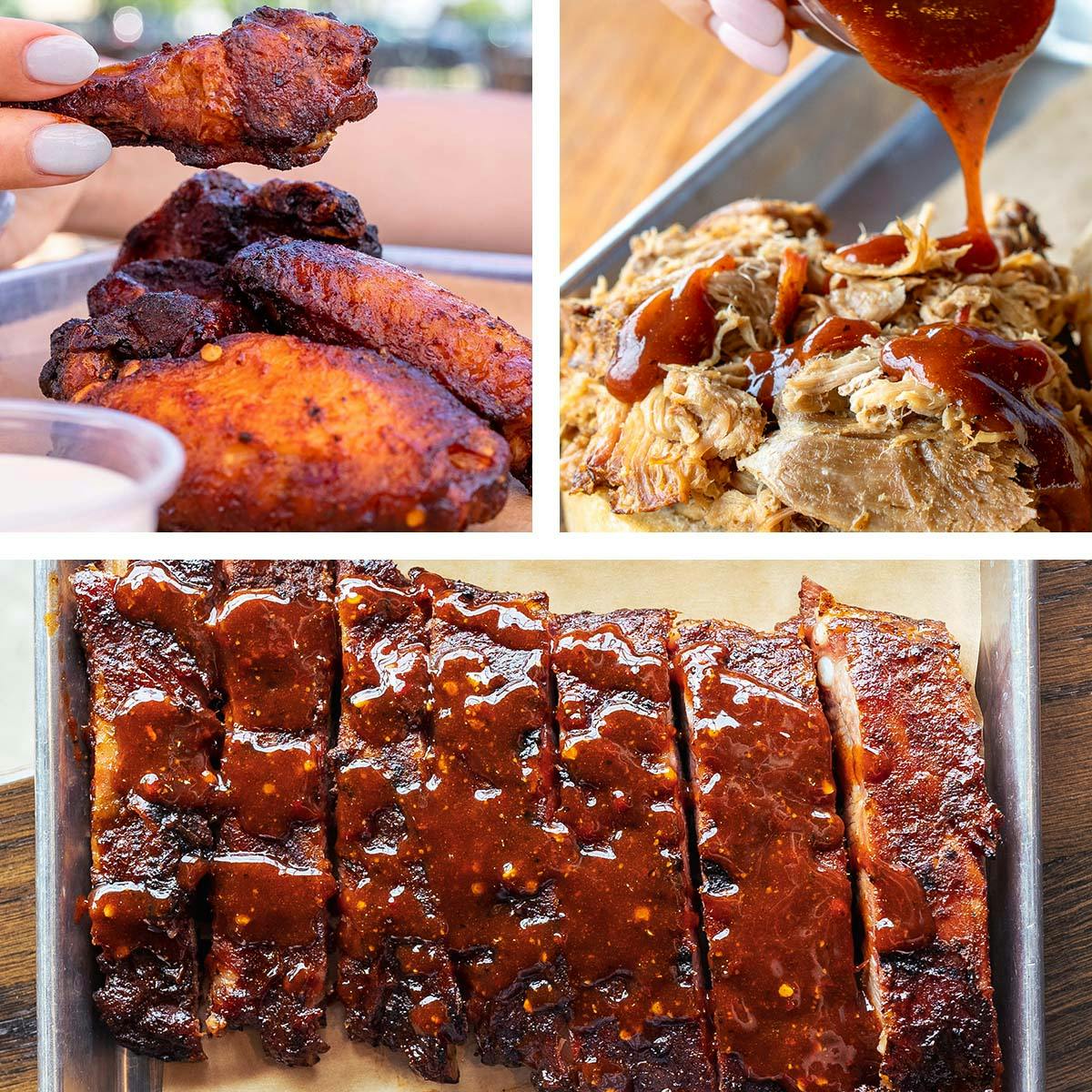 "Taste of Jimmy Jack's" BBQ Sampler by Jimmy Jack's Rib Shack