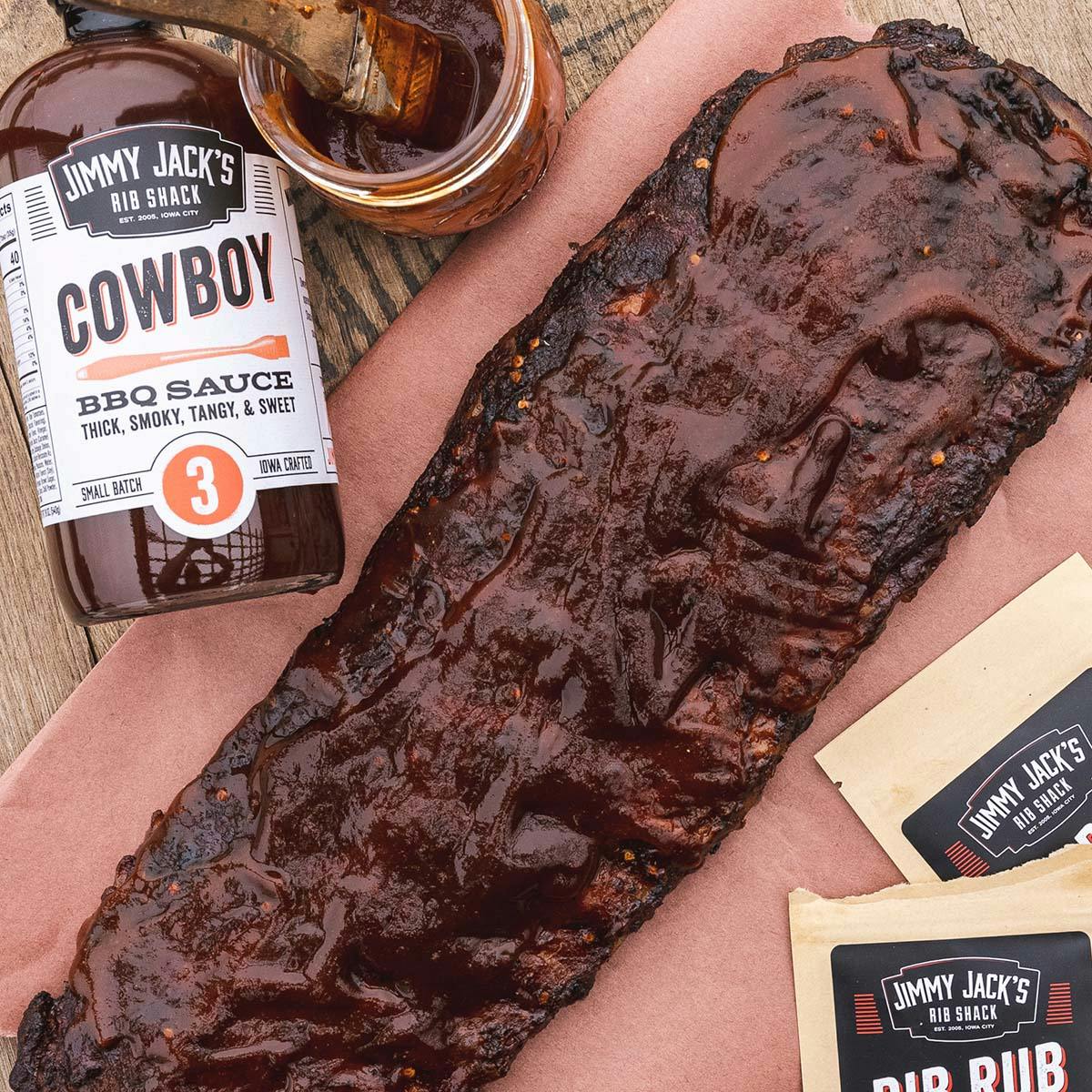 St. Louis Ribs + Pulled Pork Combo for 8-10 by Jimmy Jack's Rib Shack - Alternate image 4