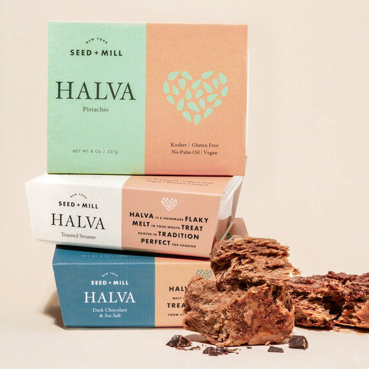 Best Seller Halva Trio by Seed + Mill