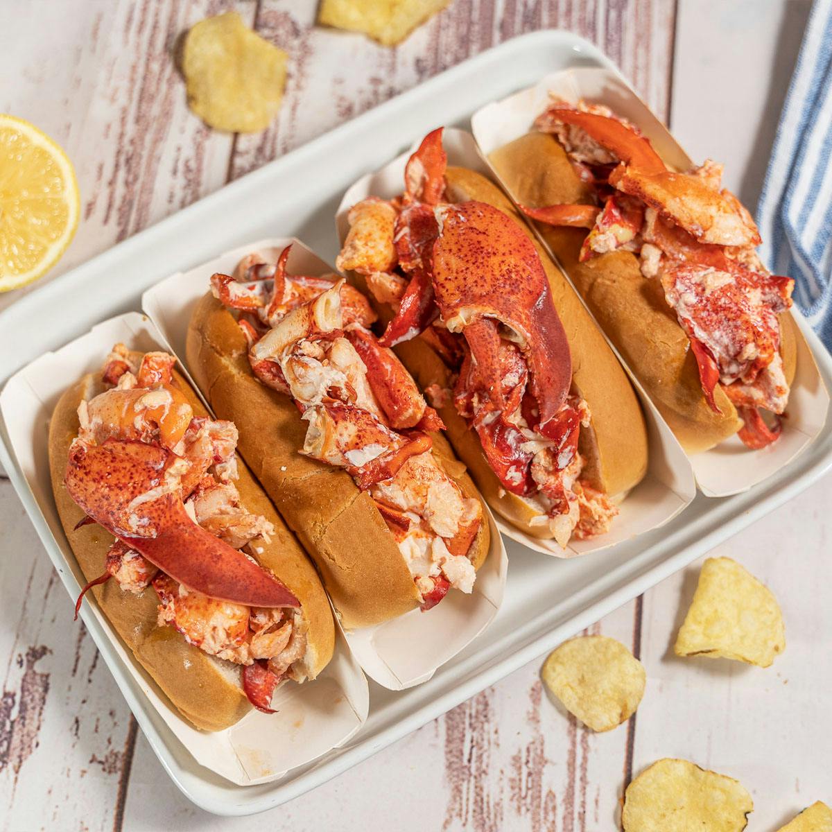 Lobster Roll Kit (Frozen) + Whoopie Pies for 4 by Pauli’s North End - Alternate image 2
