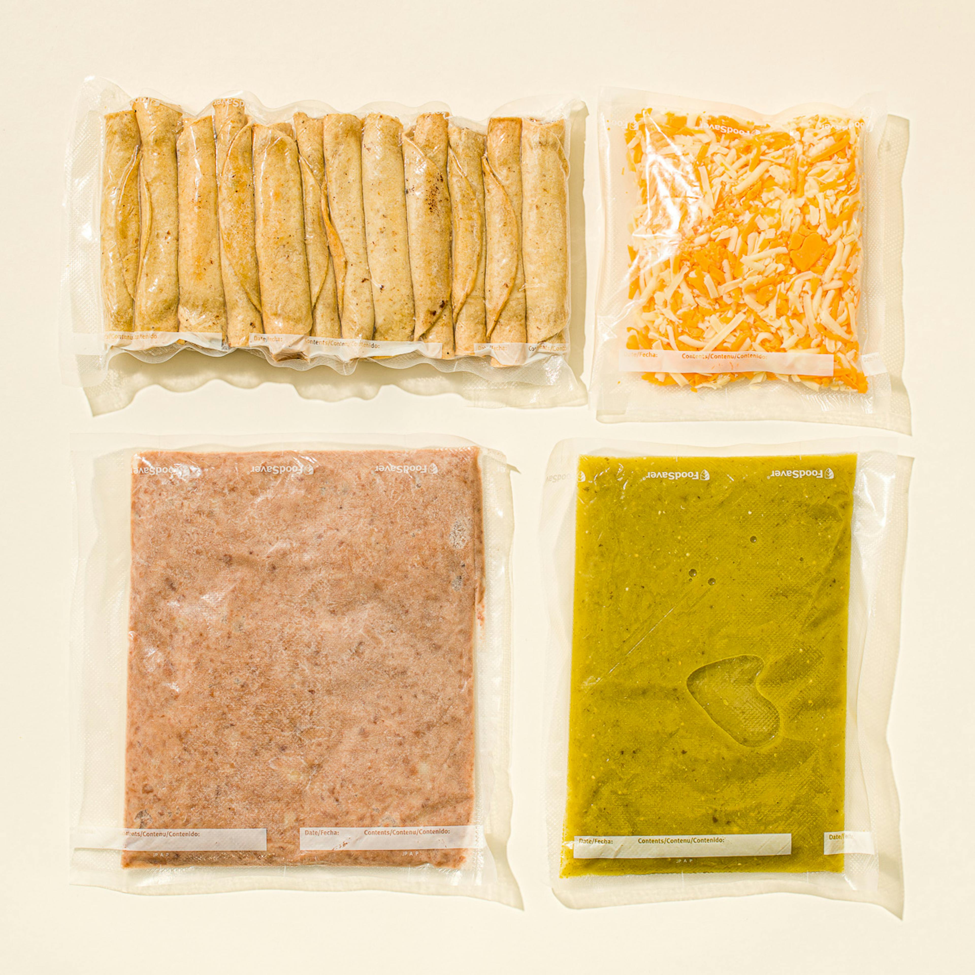 Beef Taquitos + Refried Beans by Cielito Lindo - Alternate image 3