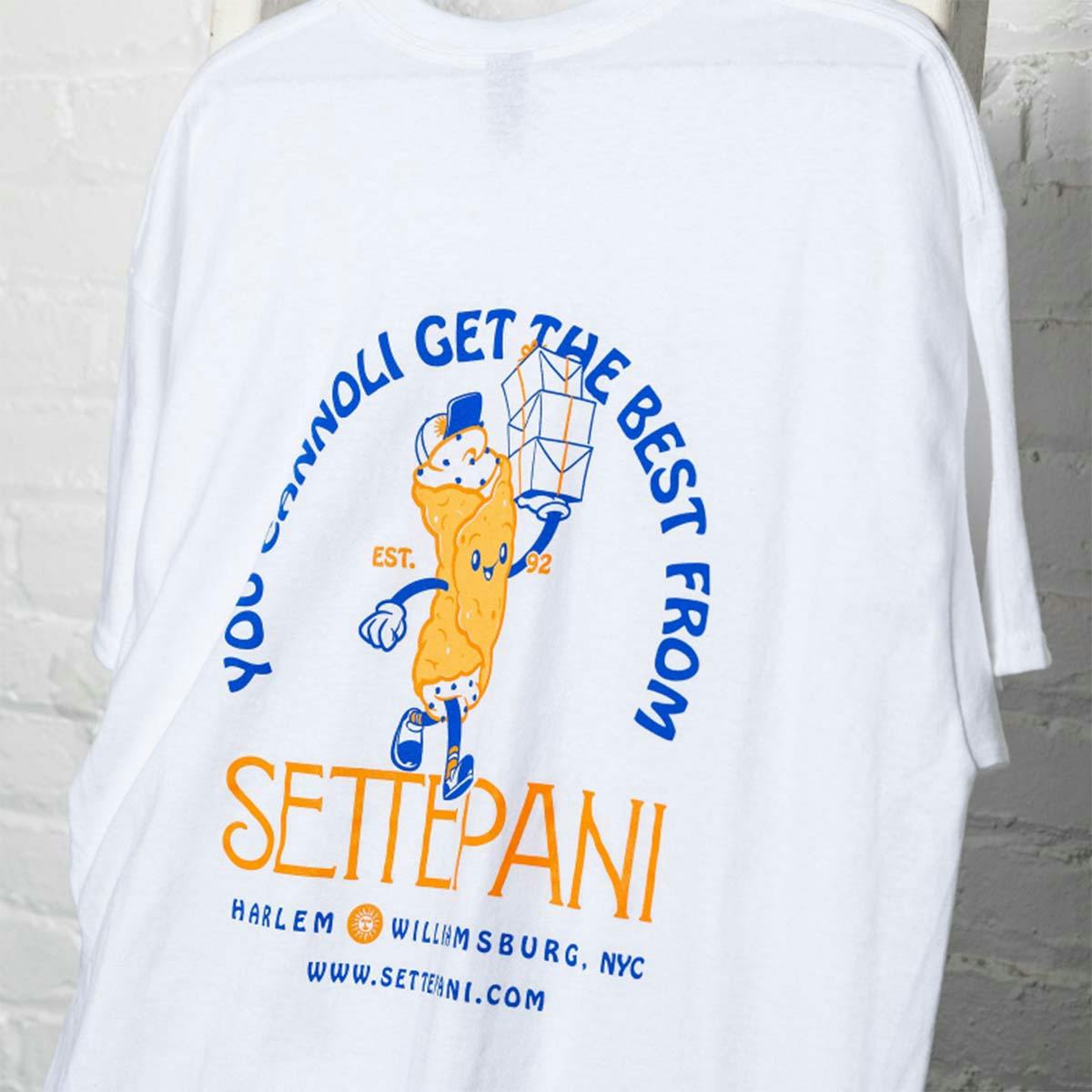 Settepani Cannoli T-Shirt by Settepani Restaurant & Bakery - Alternate image 2