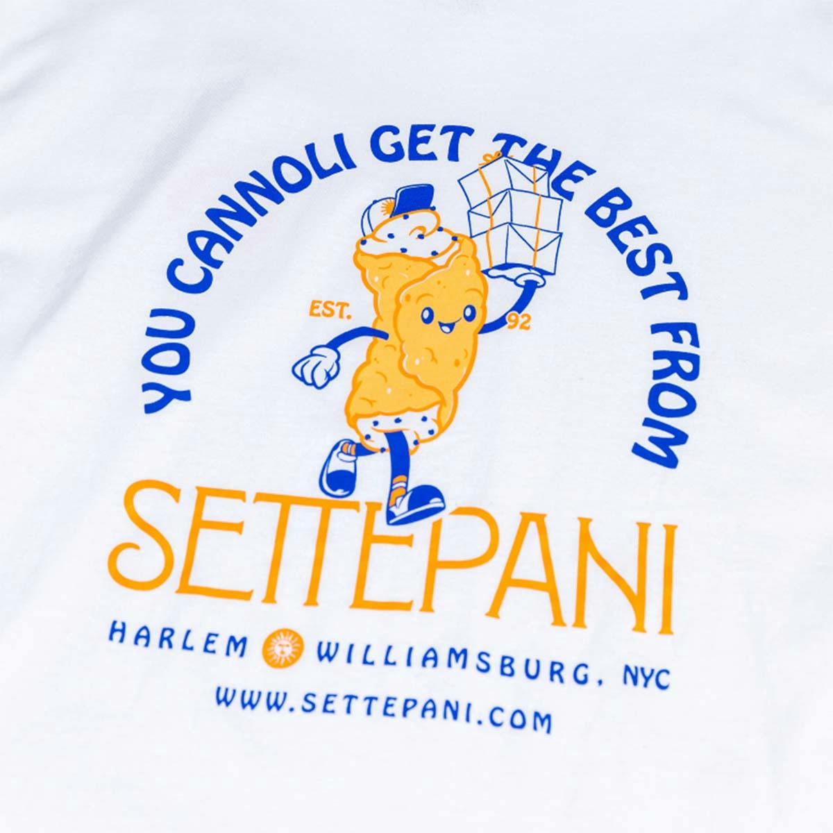 Settepani Cannoli T-Shirt by Settepani Restaurant & Bakery - Alternate image 1