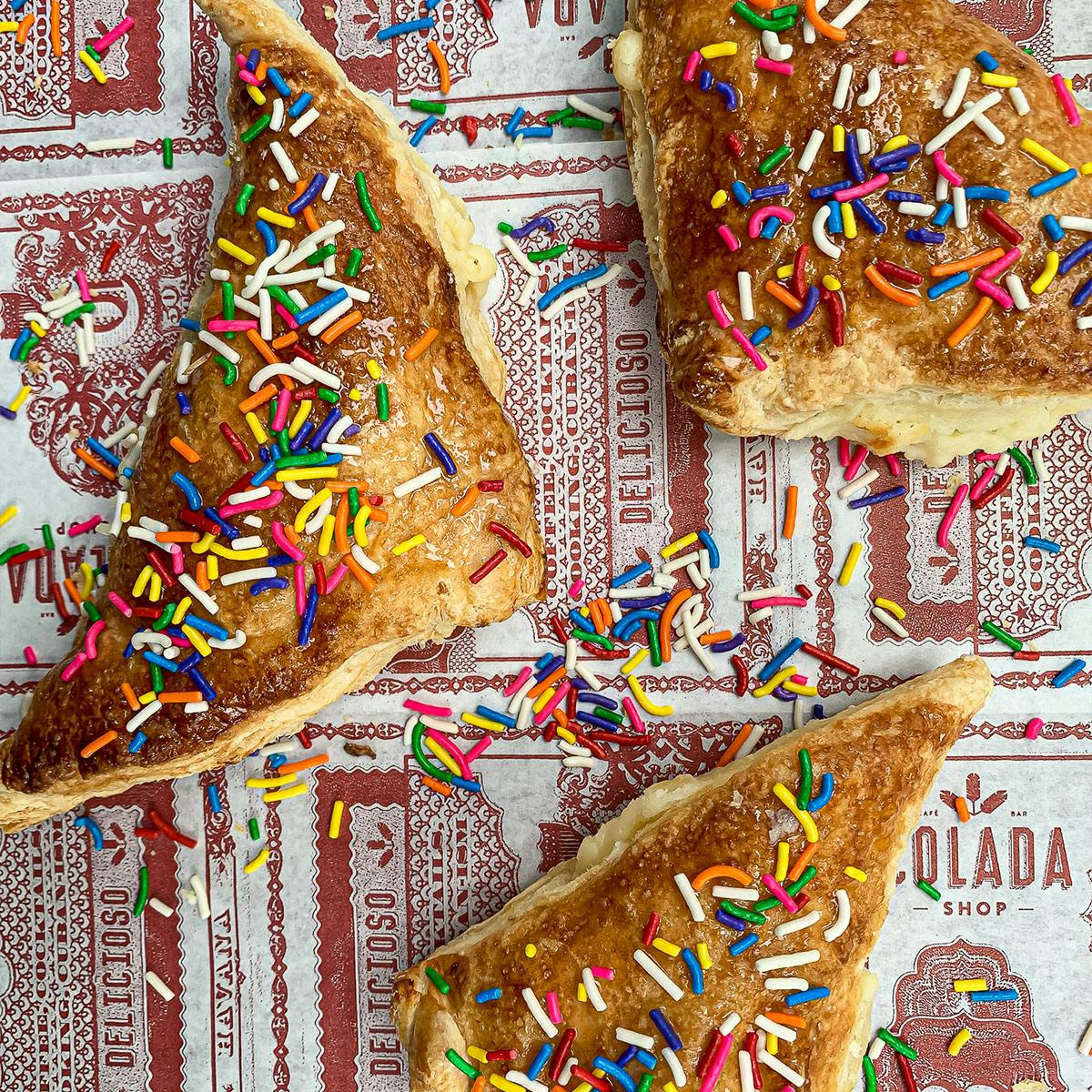 Confetti Cream Cheese Pastelitos - 12 Pack by Colada Shop