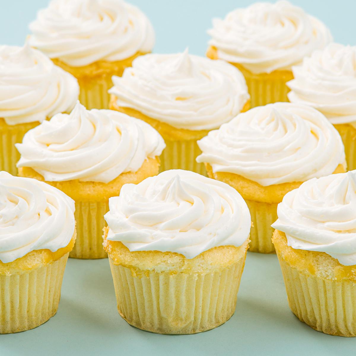 White Cupcake Decorating Kit - 12 Pack by Archie's Hough Bakeries