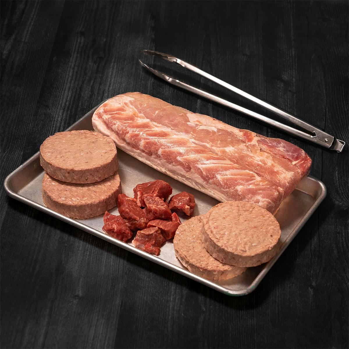 Filet Tips + Wagyu Burger + Kurobuta Pork Roast Pack by Holy Grail Steak Co.