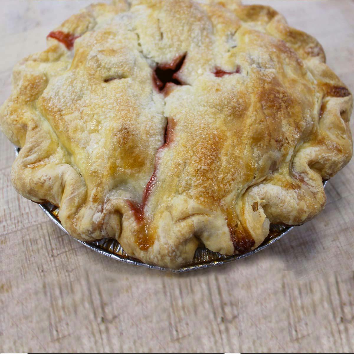 Strawberry Rhubarb Pie by Two Fat Cats Bakery - Alternate image 1